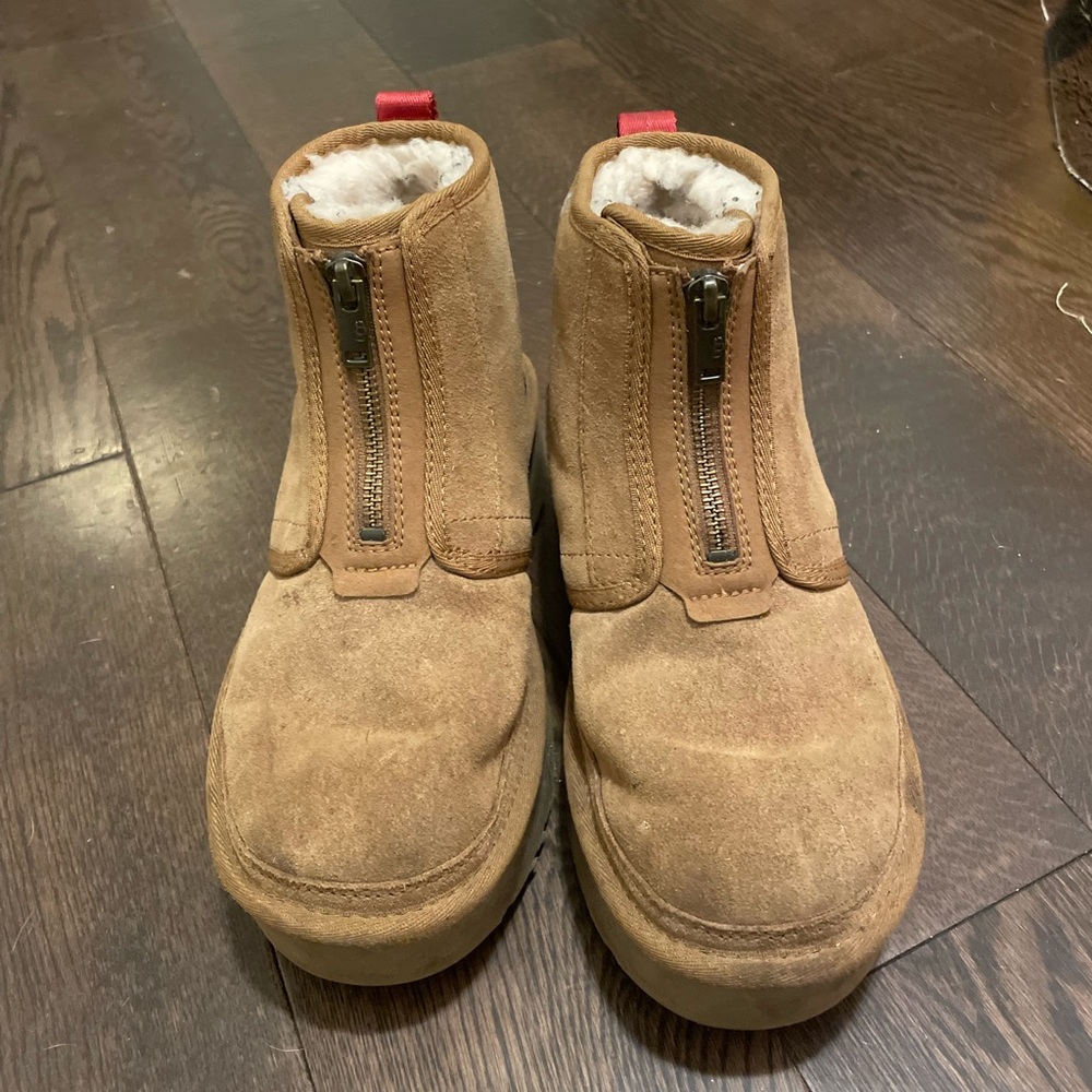 UGG Women’s Neumel Platform Booties Size 7